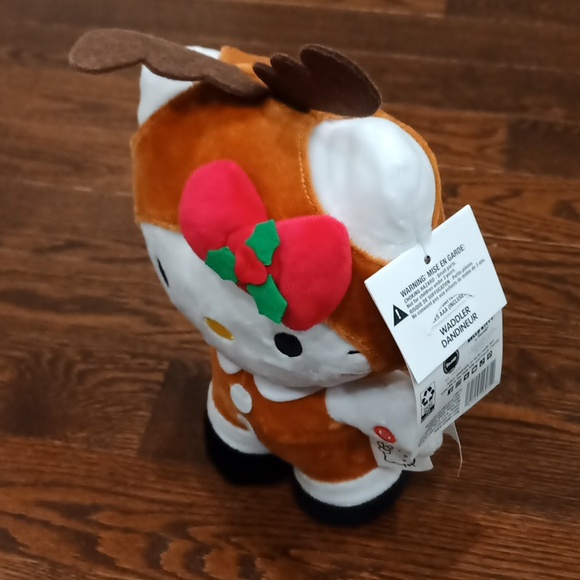 Walking Hello Kitty Christmas Reindeer  Plush Waddler Walker - Picture 5 of 16